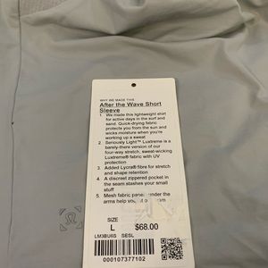 Lululemon After the Wave Short Sleeve